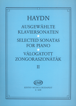 Book cover for Ausgewählte Klaviersonaten II