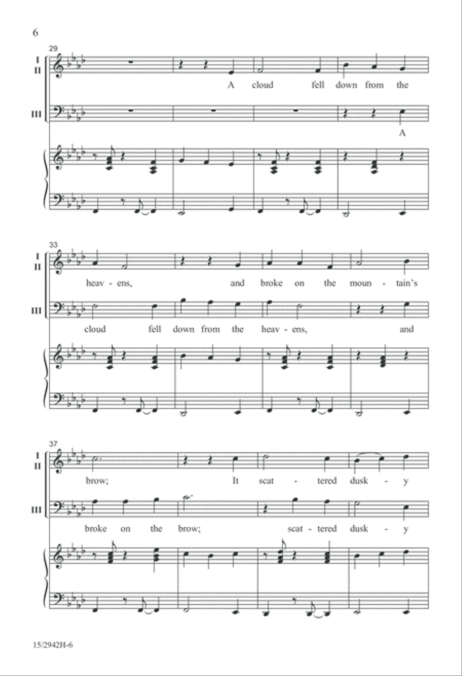 A Starry Night A Starry Night 3-Part scores gallery preview page 7