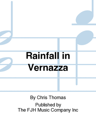 Rainfall in Vernazza