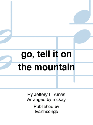 Book cover for go, tell it on the mountain