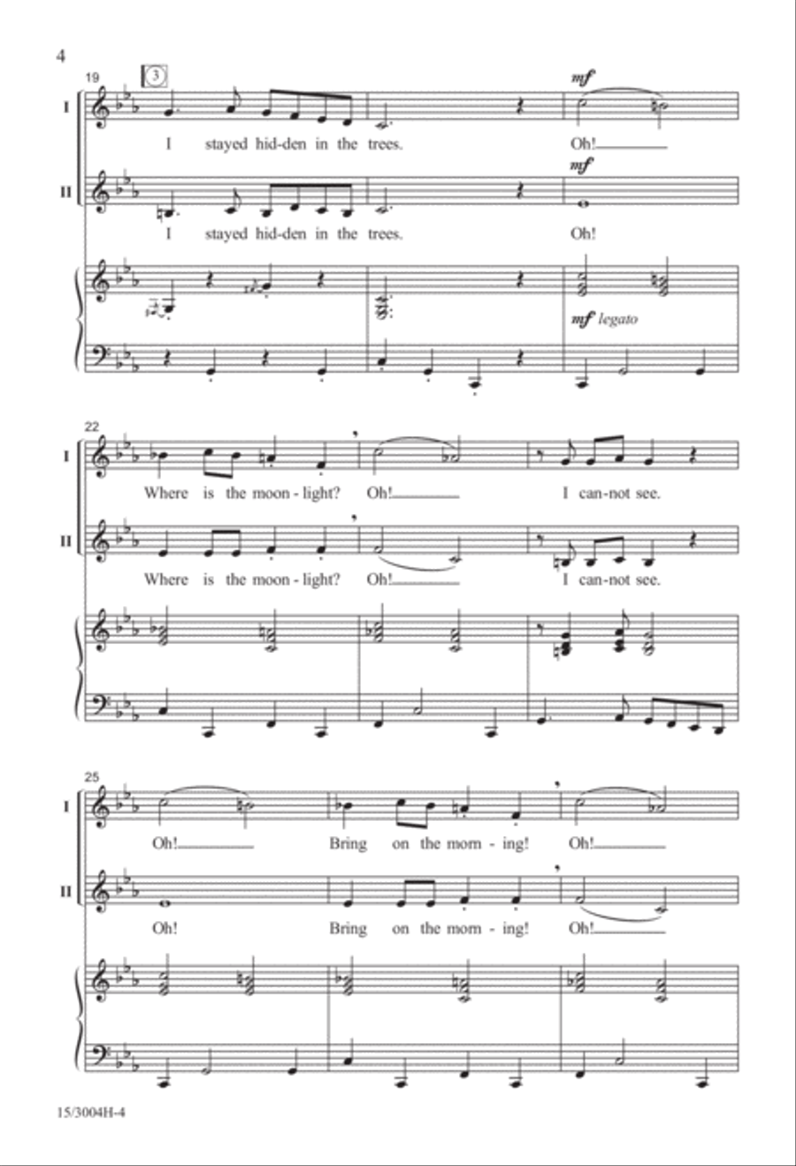 Something in the Dark 2-Part scores gallery preview page 4