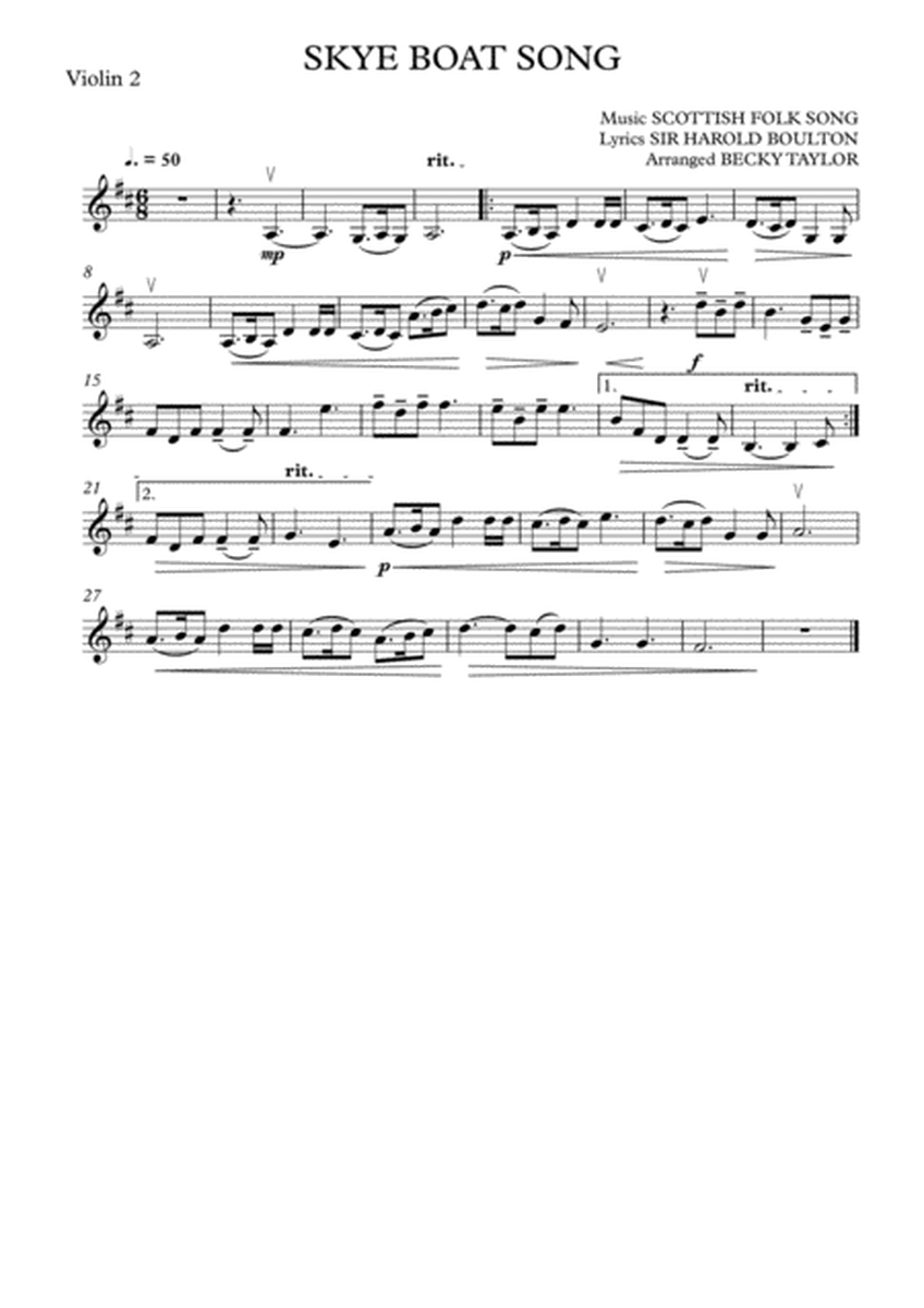 Skye Boat Song - String Quartet image number null