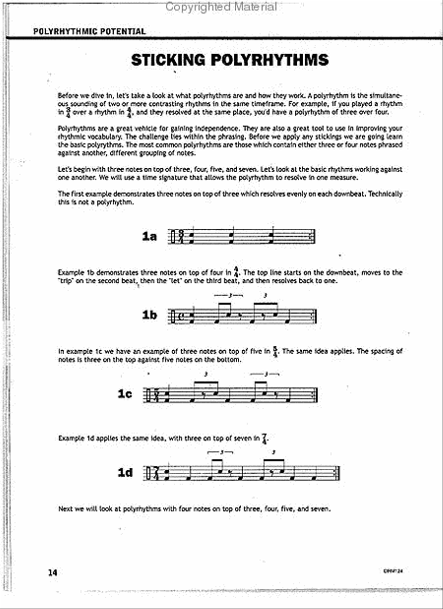 Polyrhythmic Potential School and Community scores gallery preview page 2