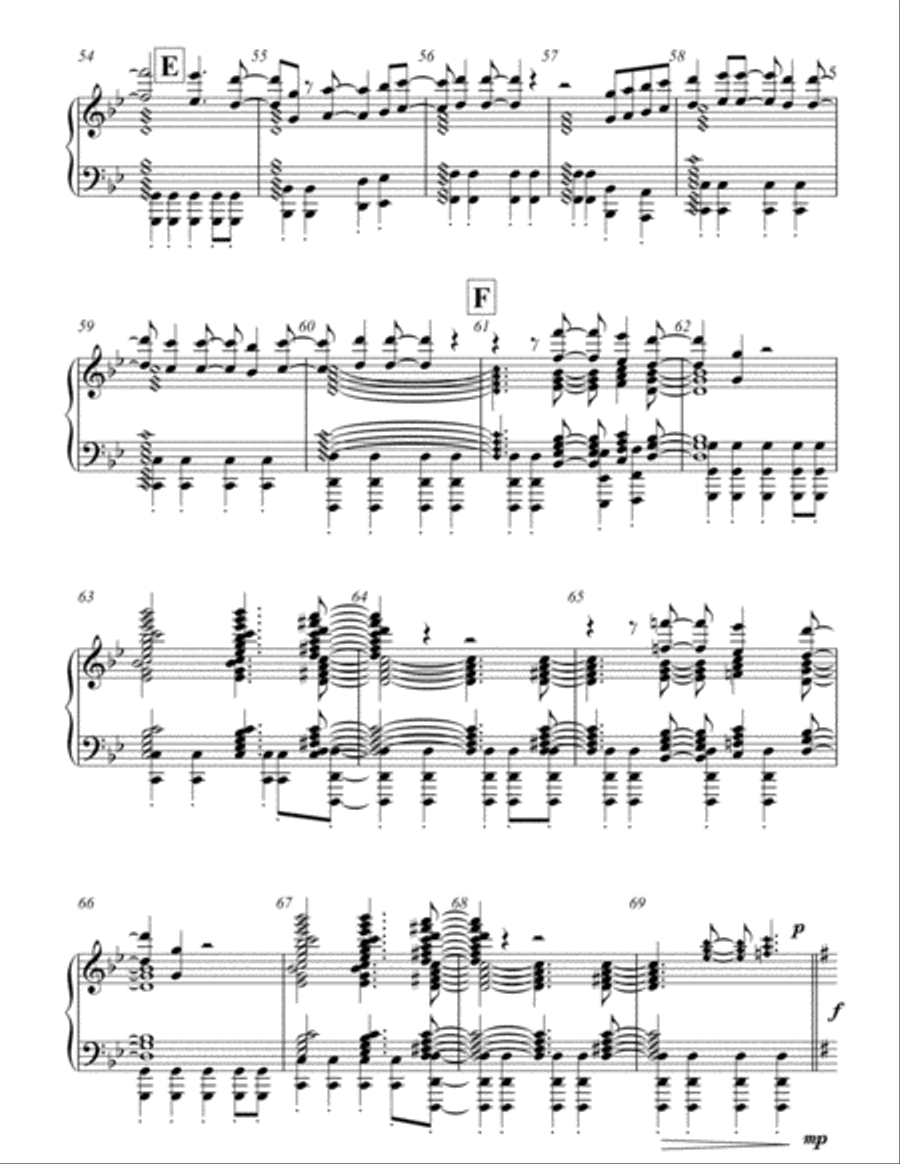 I'm Still Standing Handbell Choir scores gallery preview page 5
