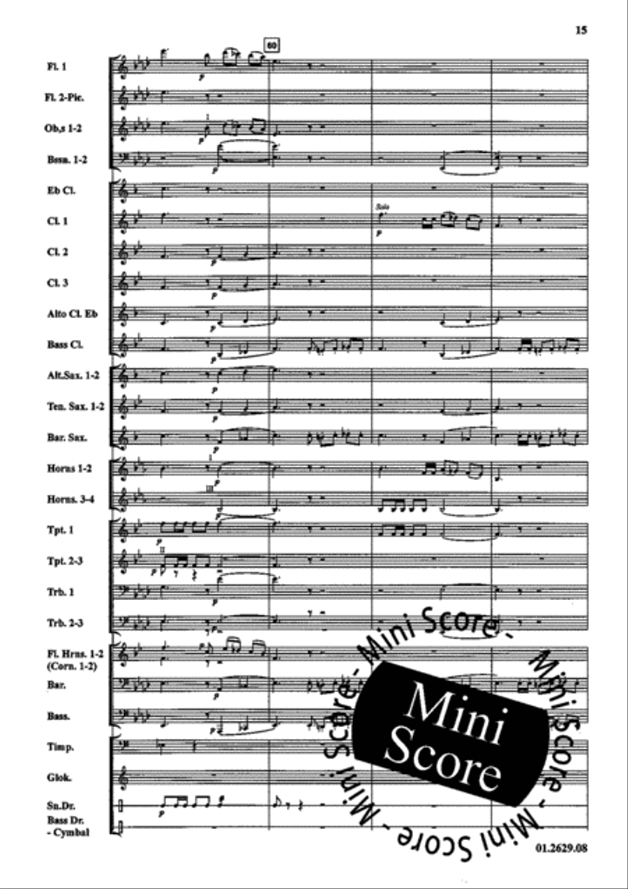Musica Para Banda Concert Band scores gallery preview page 19