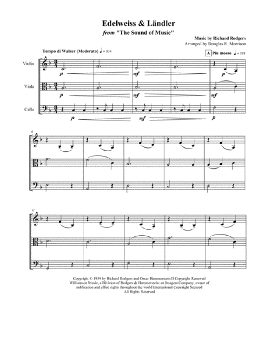 Edelweiss String Trio scores gallery preview page 2