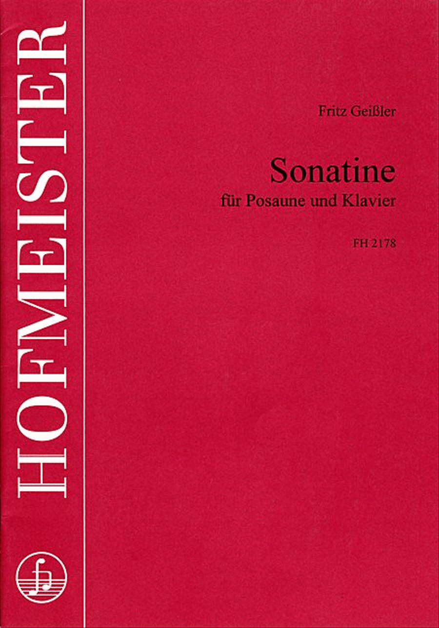 Sonatine Trombone scores gallery preview page 1