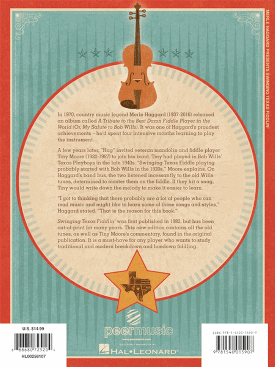 Merle Haggard Presents Swinging Texas Fiddlin' Violin scores gallery preview page 6