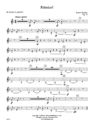 Ritmico!: B-flat Bass Clarinet