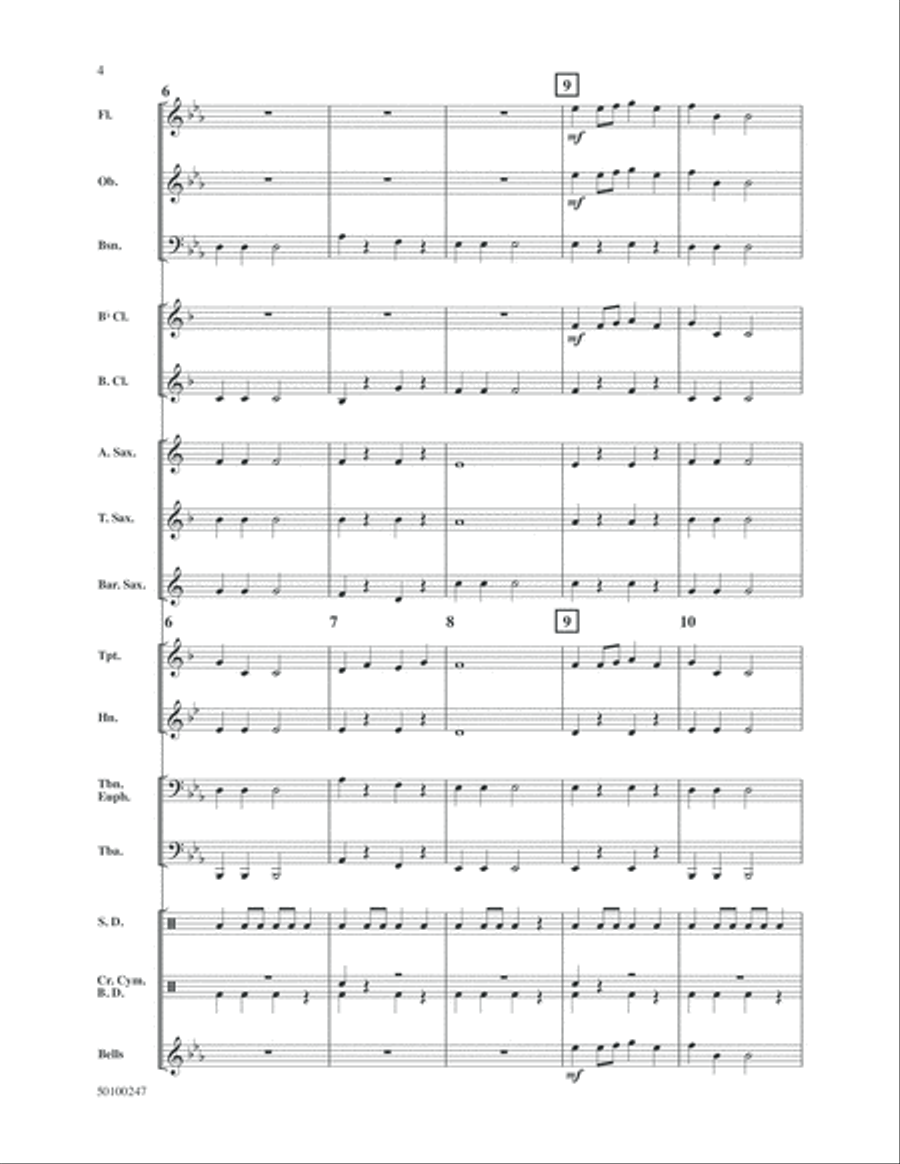 Seawall Concert Band scores gallery preview page 4