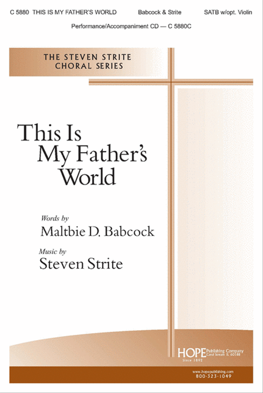 This Is My Father's World 4-Part scores gallery preview page 1