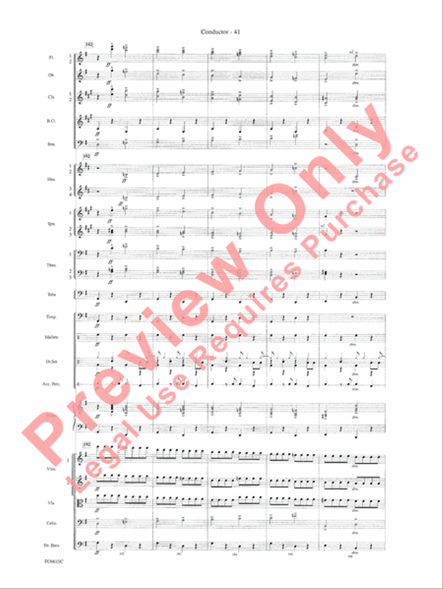 A Salute to the Big Apple Full Orchestra scores gallery preview page 43