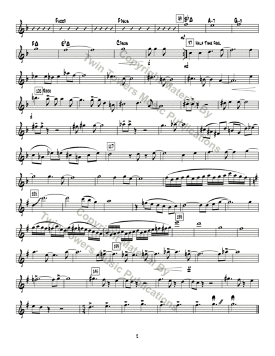 Optimistic Toasters Jazz Ensemble scores gallery preview page 23