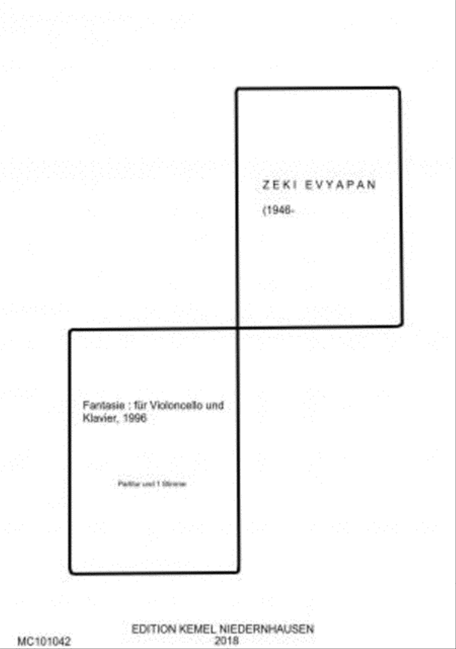 Fantasie Fantasie Cello scores gallery preview page 1