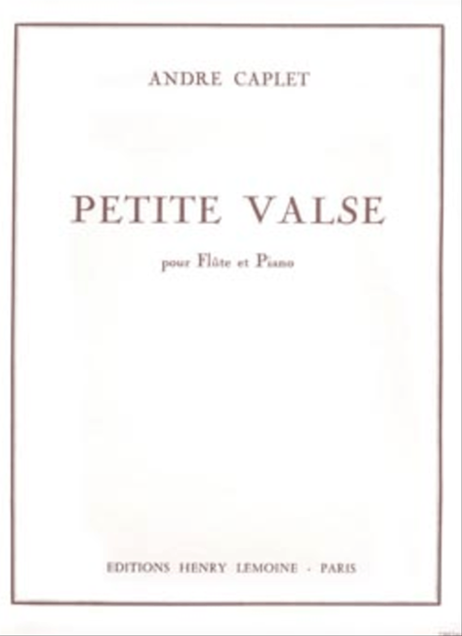 Petite Valse Petite Valse Flute Solo scores gallery preview page 1