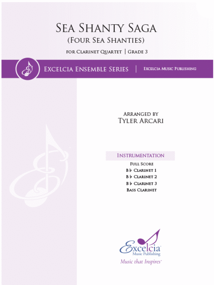 Four Sea Shanties for Clarinet Quartet