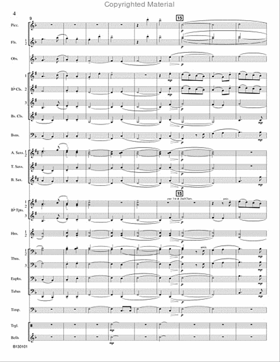 River Mist Concert Band scores gallery preview page 5