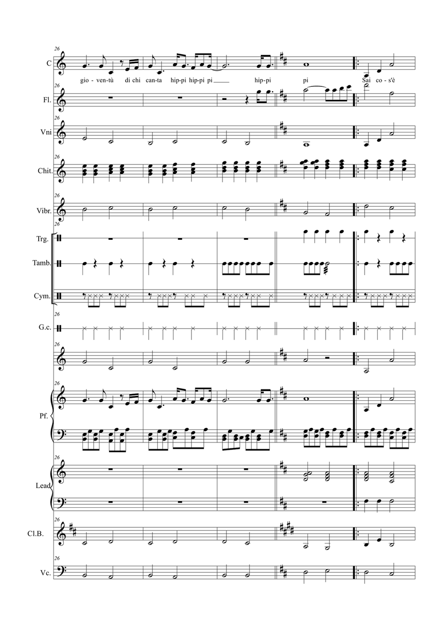 Isola Di Wight Large Ensemble scores gallery preview page 6