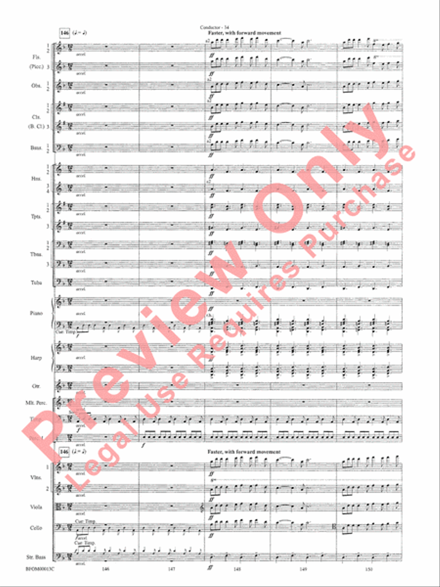 American Salute Full Orchestra scores gallery preview page 37