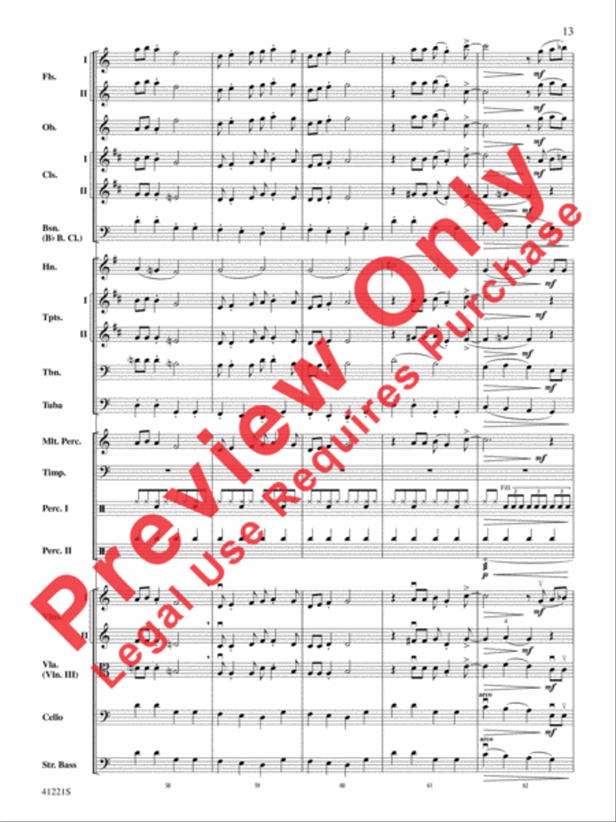 Holiday Mash-Up Holiday Mash-Up Full Orchestra scores gallery preview page 14