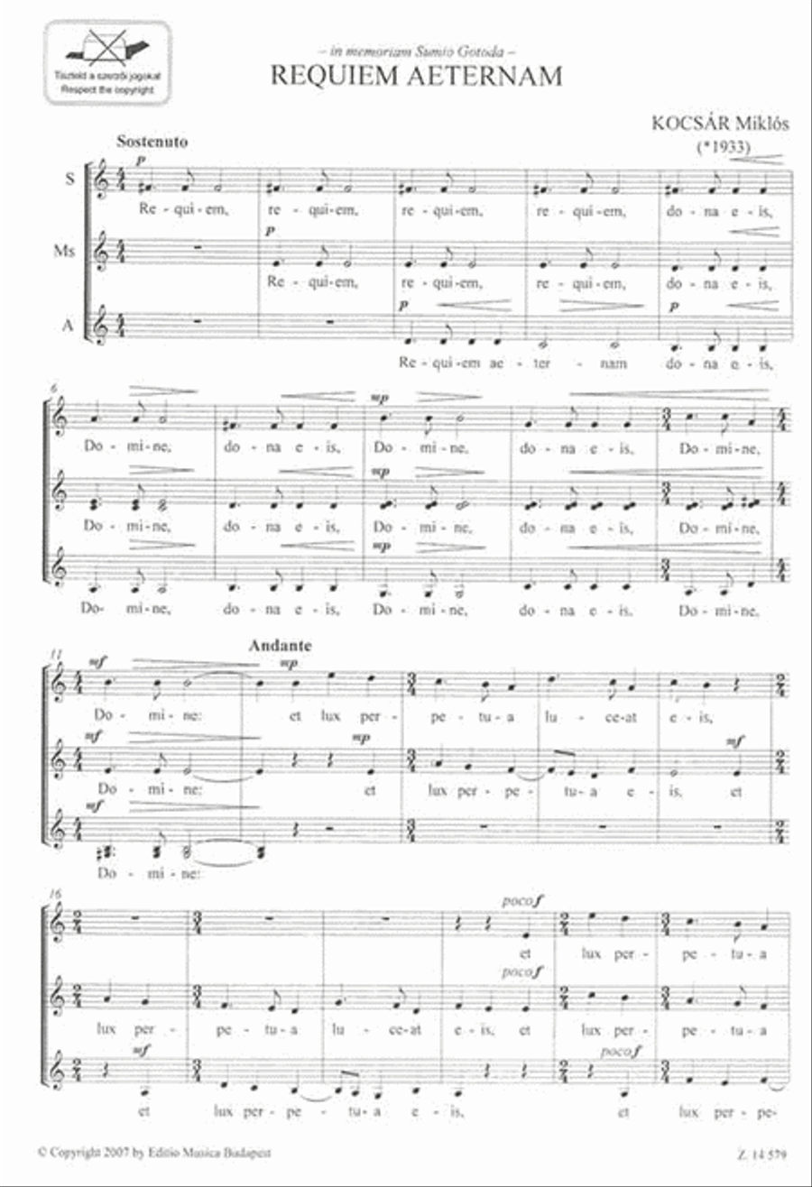 Requiem für Frauenchor Requiem für Frauenchor A Cappella scores gallery preview page 2