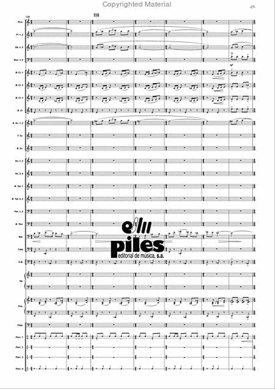 Duende Duende Concert Band scores gallery preview page 28