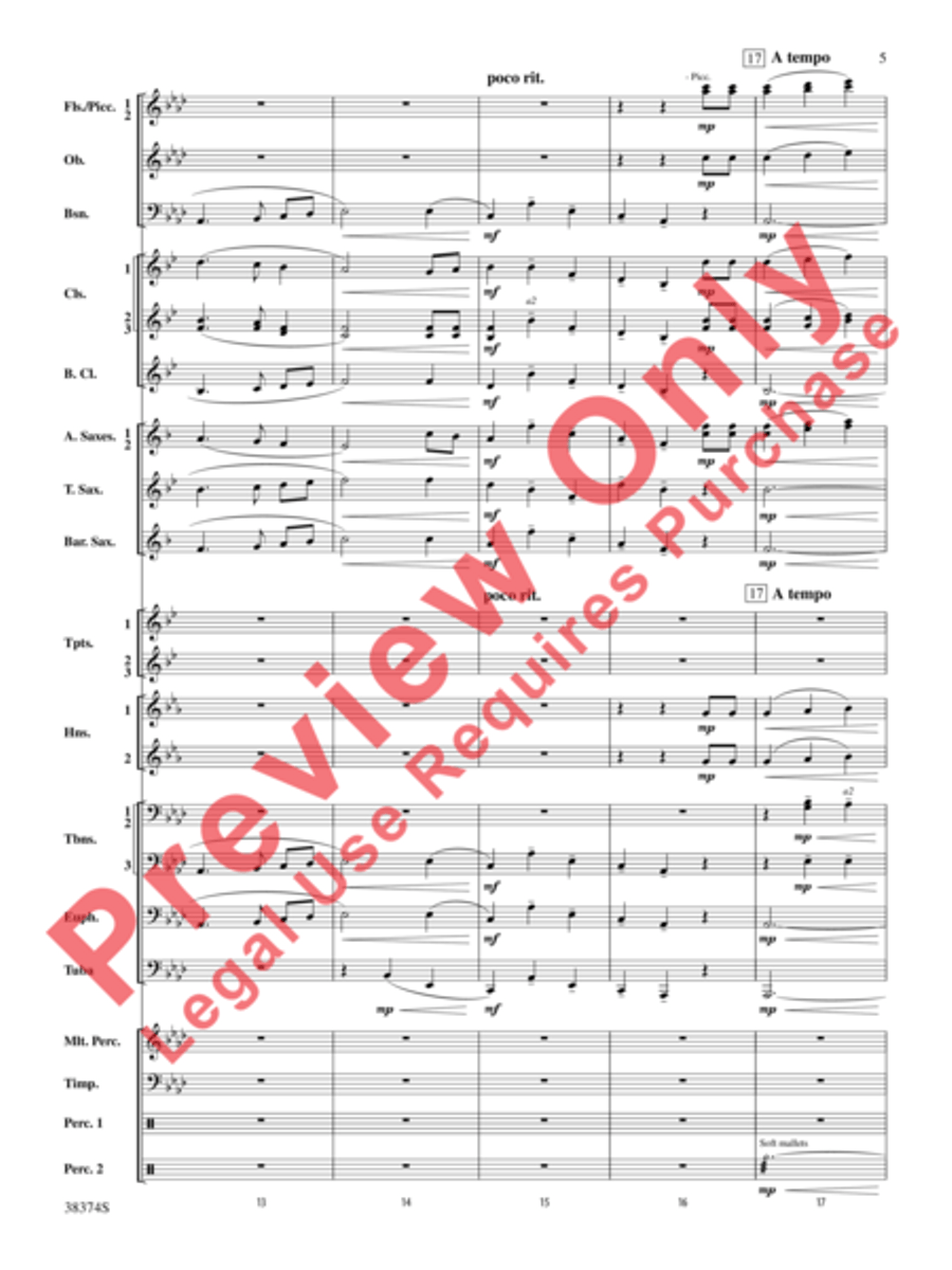 The Star-Spangled Banner Concert Band scores gallery preview page 5