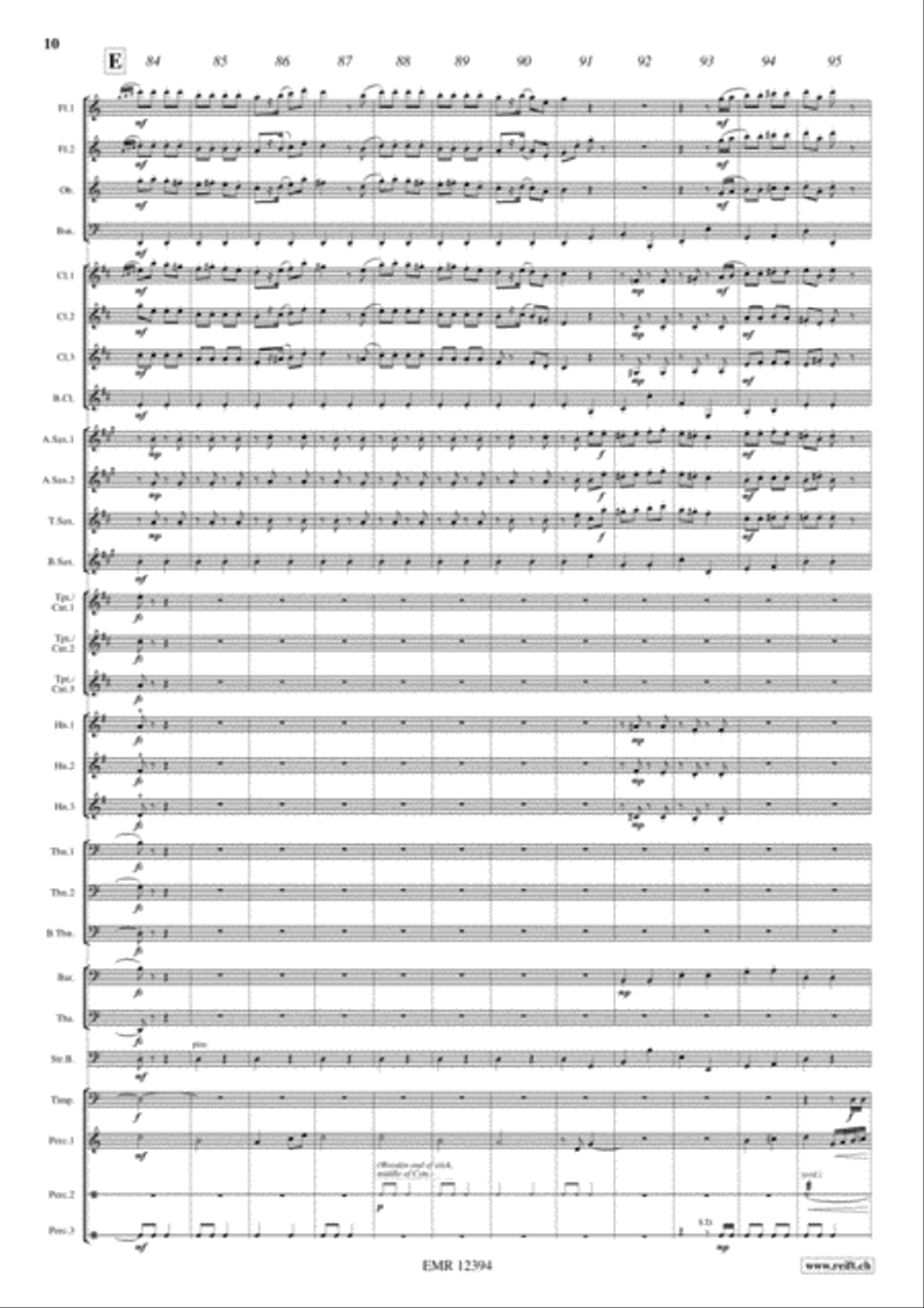 Snow White And The Seven Dwarfs Concert Band scores gallery preview page 10