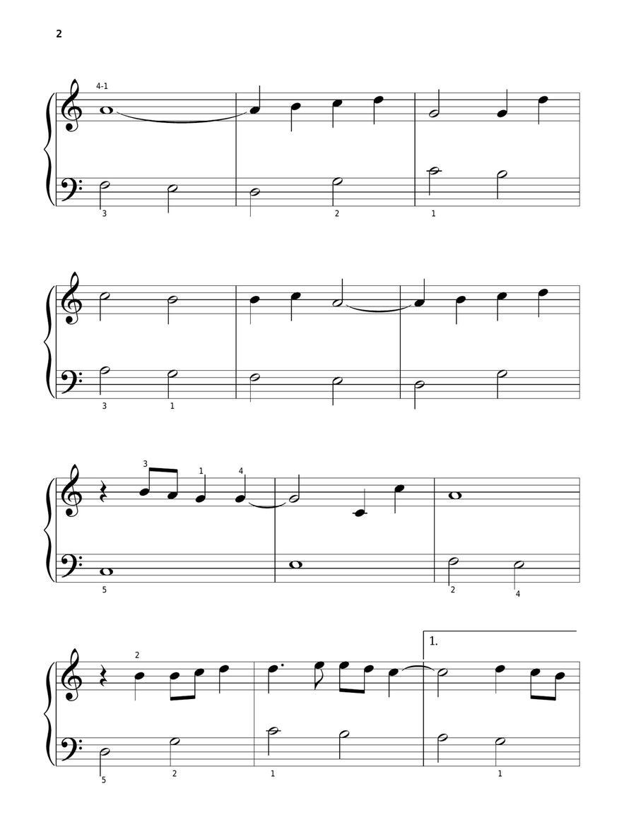 Endless Love Easy Piano scores gallery preview page 2