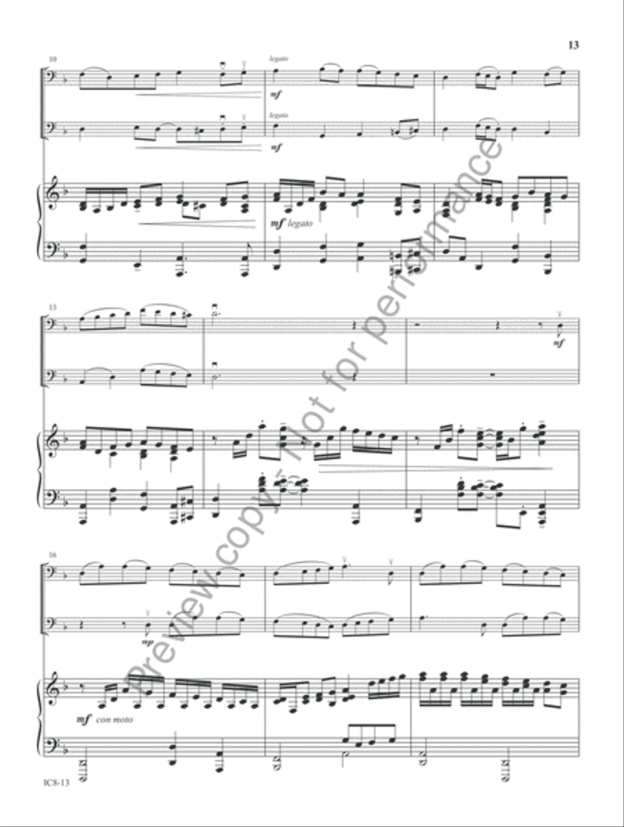 Instrumental Worship Volume 2 - Bass in C Collection / Songbook scores gallery preview page 9