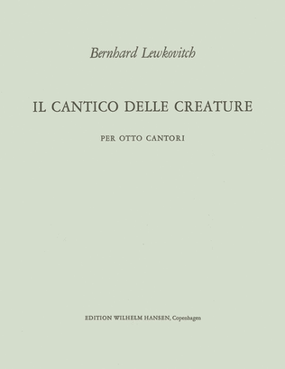 Bernhard Lewkovitch: Il Cantico Delle Creature