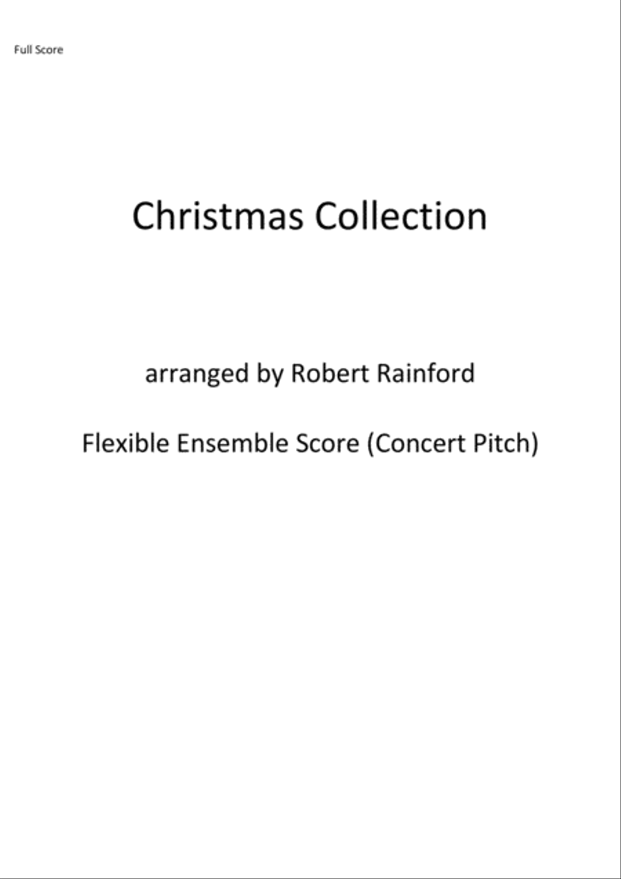 Christmas Collection Woodwind Quartet scores gallery preview page 1