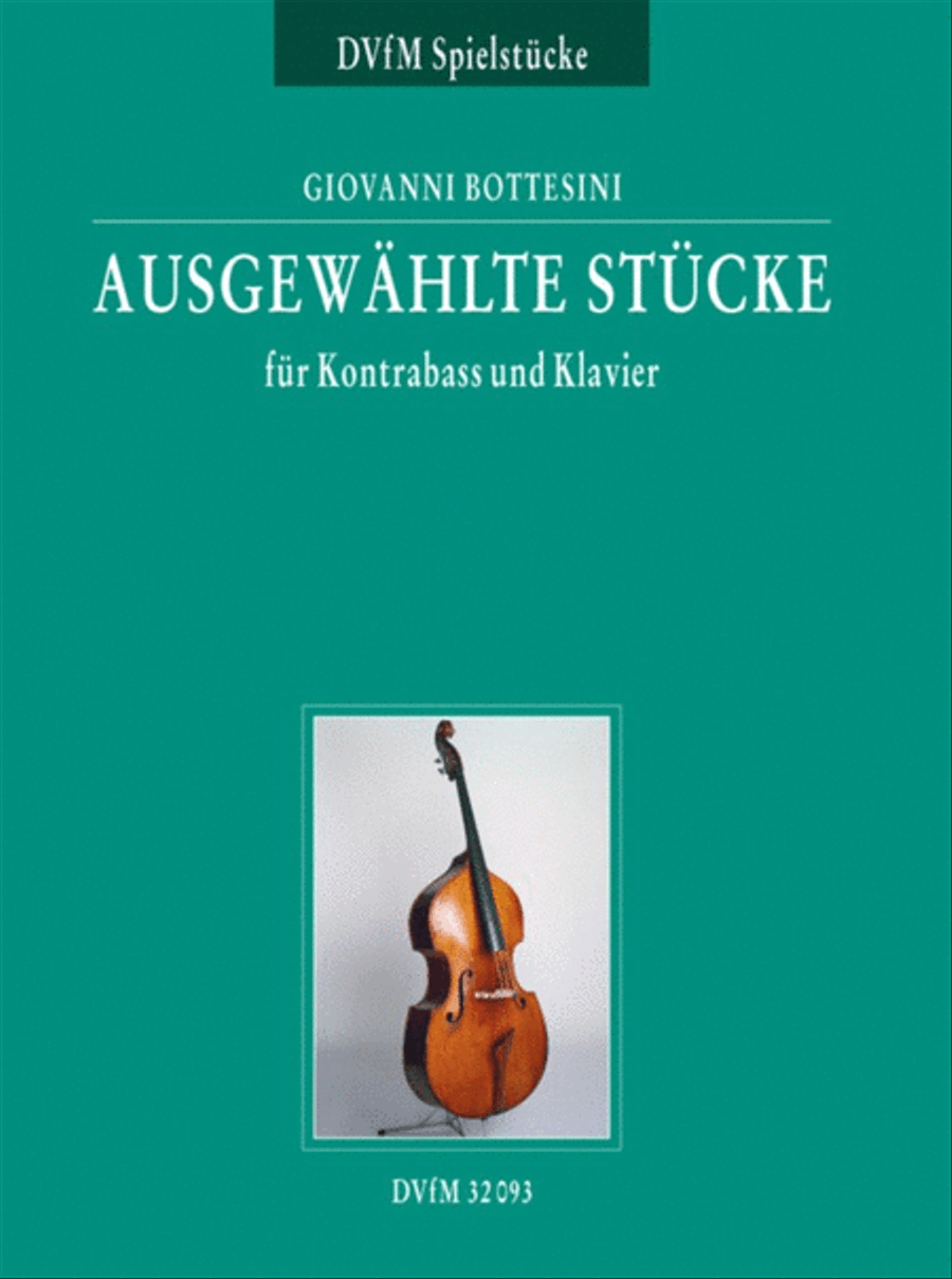 Selected Pieces Double Bass scores gallery preview page 1