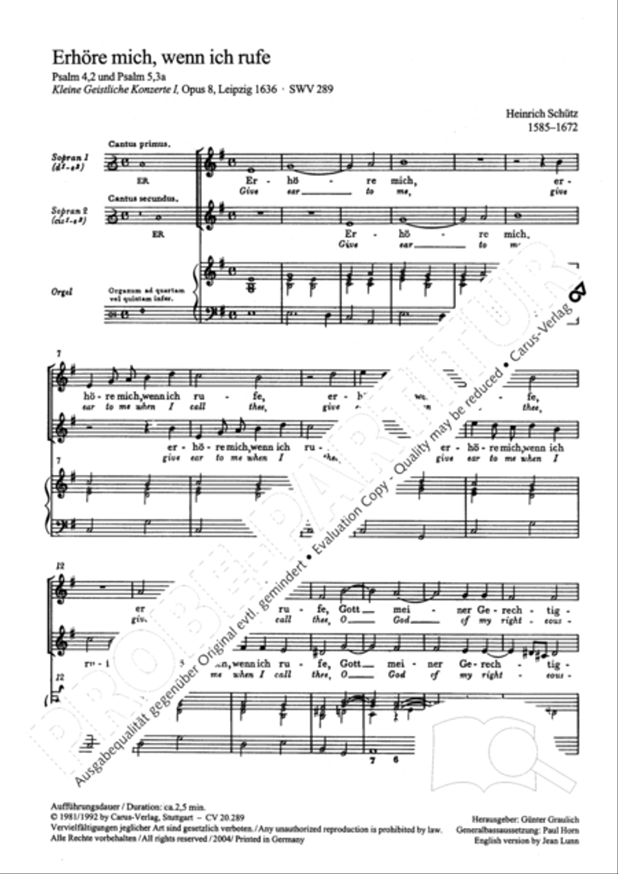 Give ear to me Flute scores gallery preview page 3