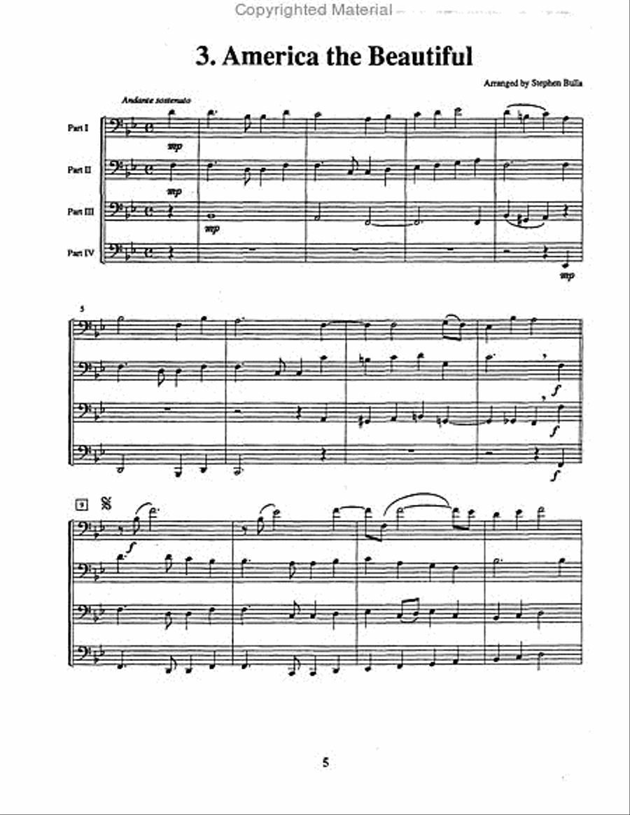 Quartets for Low Brass EETT scores gallery preview page 4