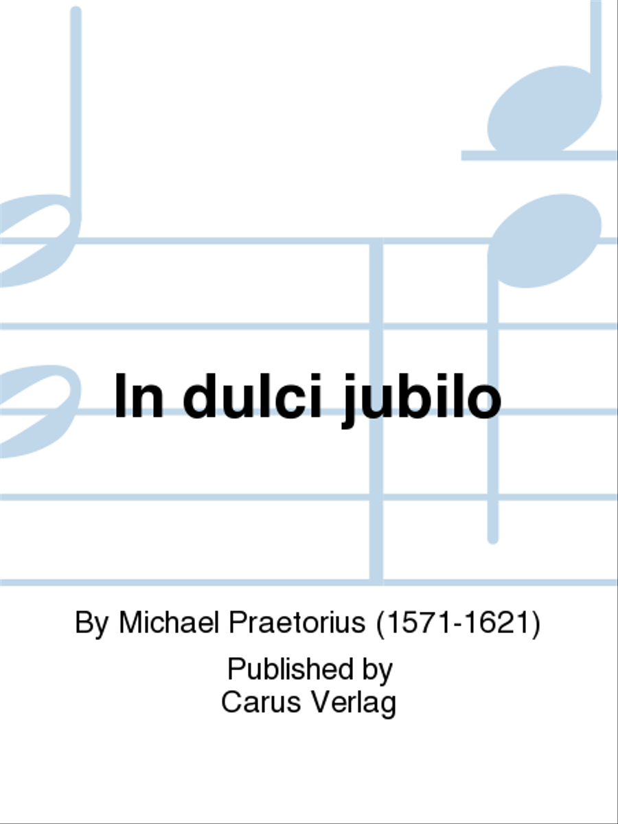 In dulci jubilo (Nun singet und seid froh) Choir scores gallery preview page 1