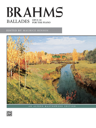 Book cover for Ballades, Opus 10