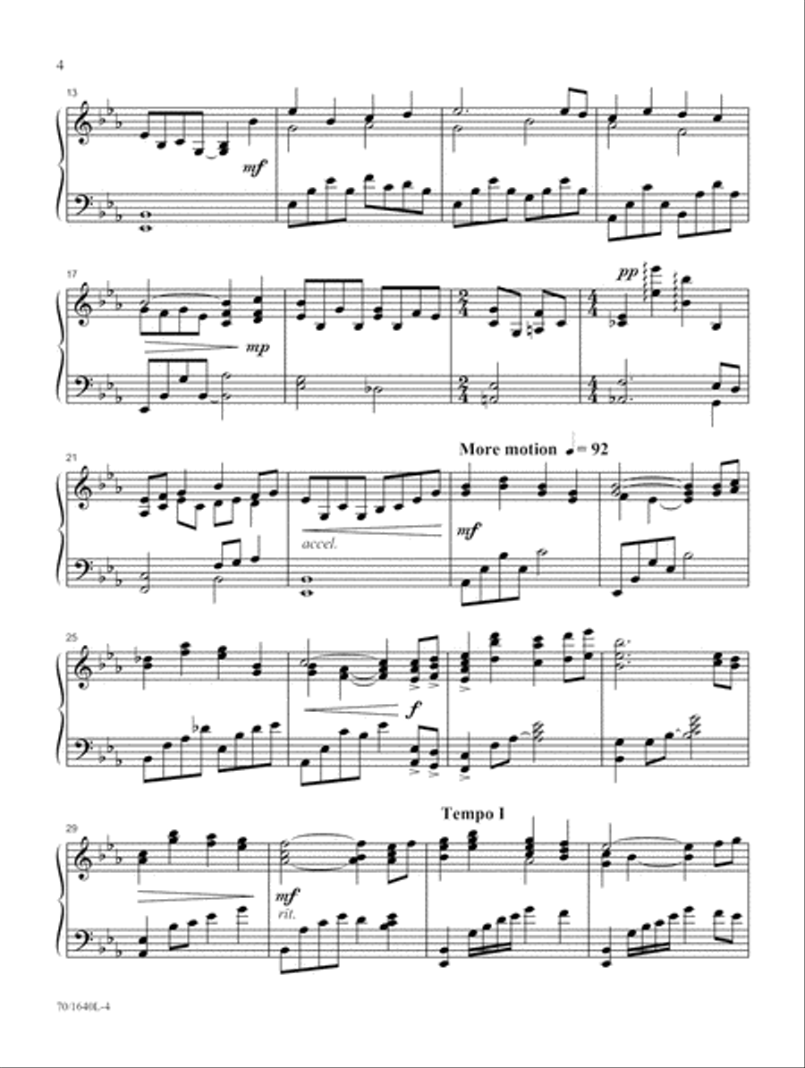 All Nature Sings Piano Solo scores gallery preview page 4