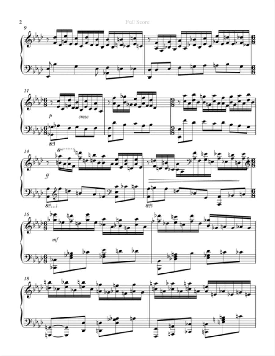 Etude Opus 76 Etude Opus 76 Piano Method scores gallery preview page 4