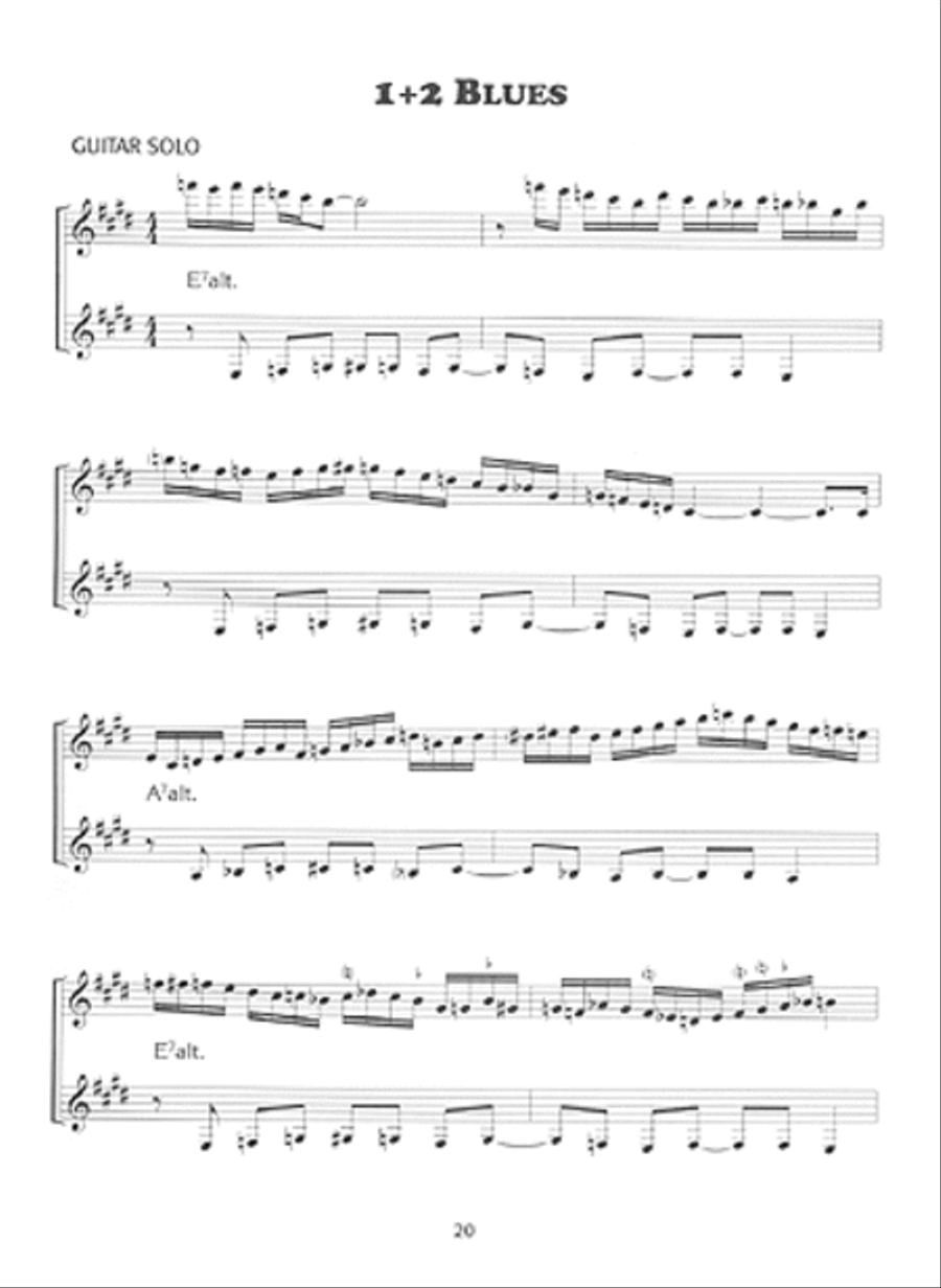 Larry Coryell - Jazz Guitar Exercises, Scales, Modes & Techniques Electric Guitar scores gallery preview page 2