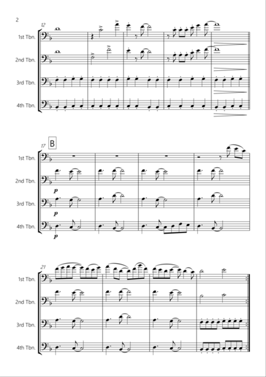 Eagles Eagles Brass Ensemble scores gallery preview page 2