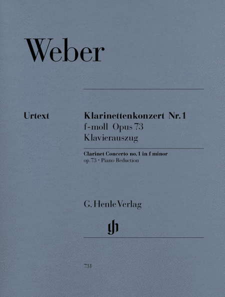 Carl Maria von Weber: Clarinet Concerto No. 1 in f Minor, Op. 73
