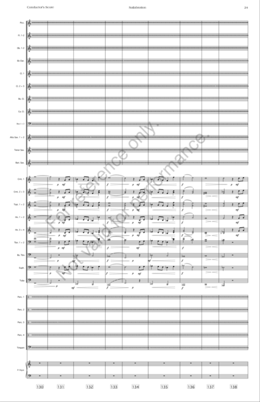 Sailabration Sailabration Concert Band scores gallery preview page 27