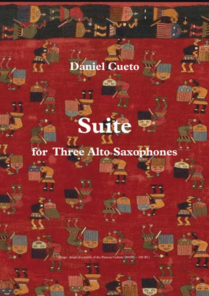 SUITE for Three Alto Saxophones