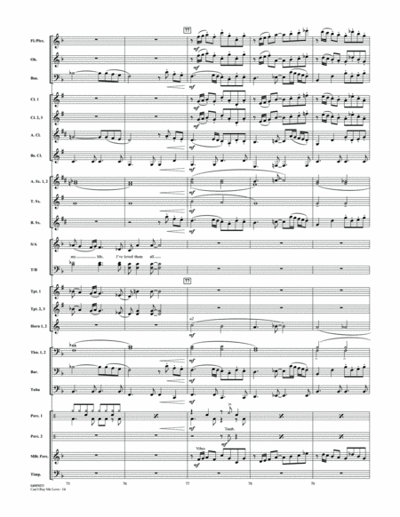 Can't Buy Me Love - Conductor Score (Full Score)
