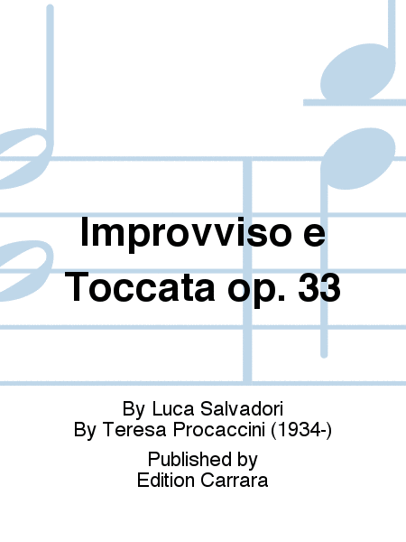 Improvviso e Toccata op. 33