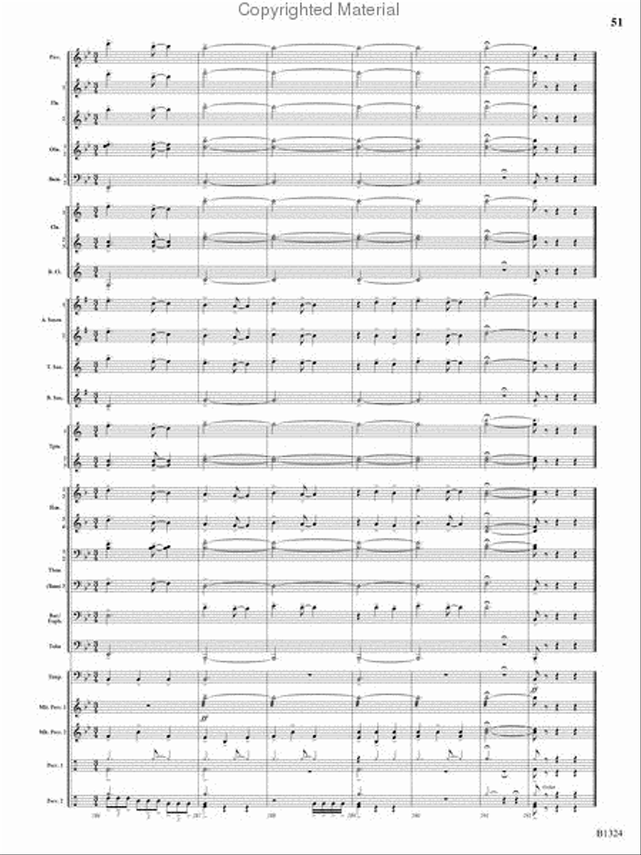 Fusion Concert Band scores gallery preview page 50