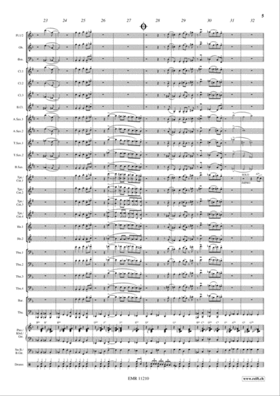 Horny Concert Band scores gallery preview page 6