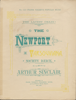 The Newport Varsouviana. Society Dance. The Latest Craze!