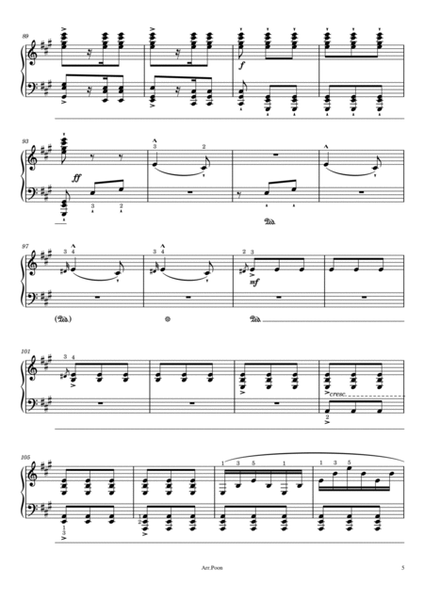 Franz Liszt - Mephisto Waltz No.1, S.514 - Original With Fingered - For Piano Solo image number null